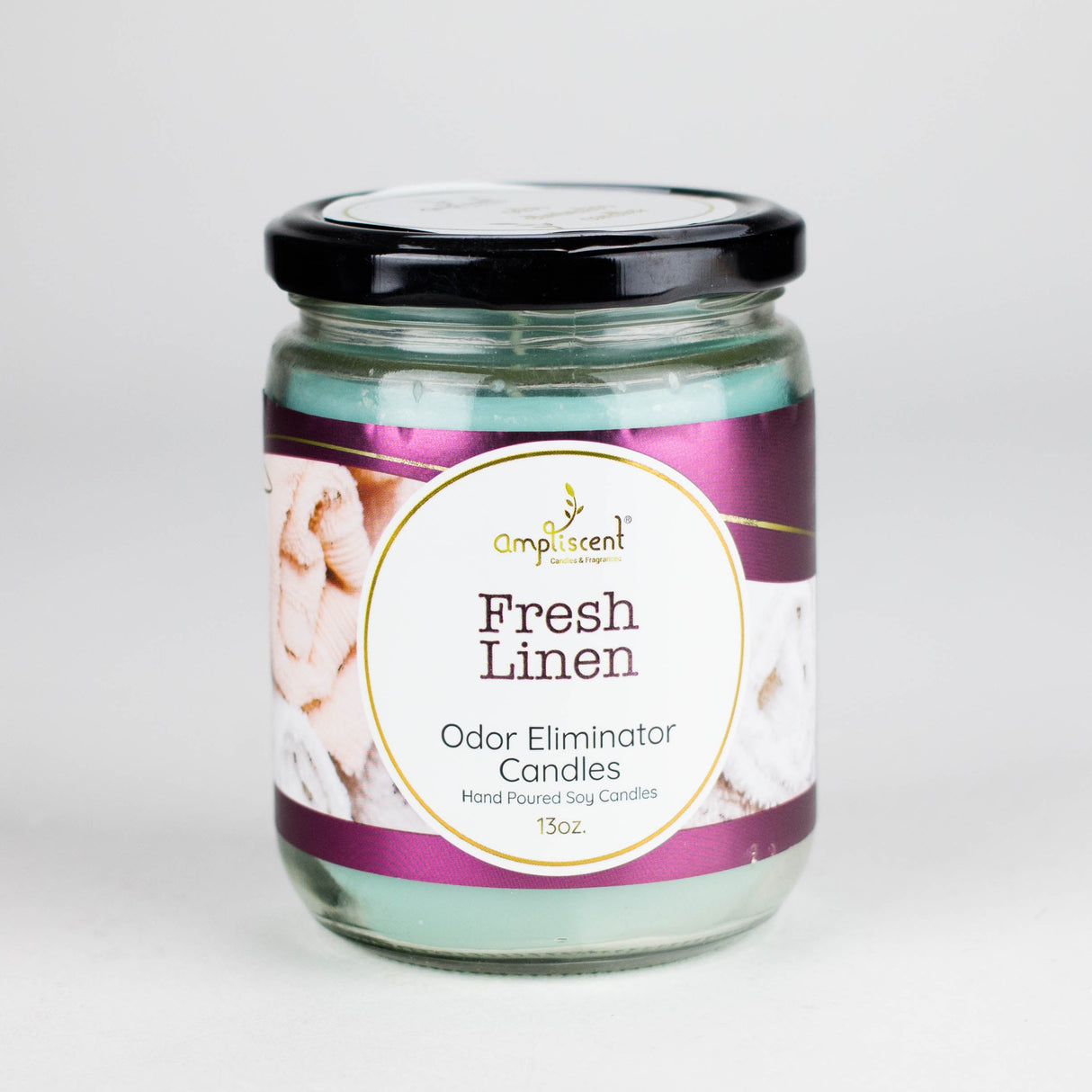 Ampliscent | Candles Odor Eliminator – 13oz Candle Canadian Distributor Fresh Linen