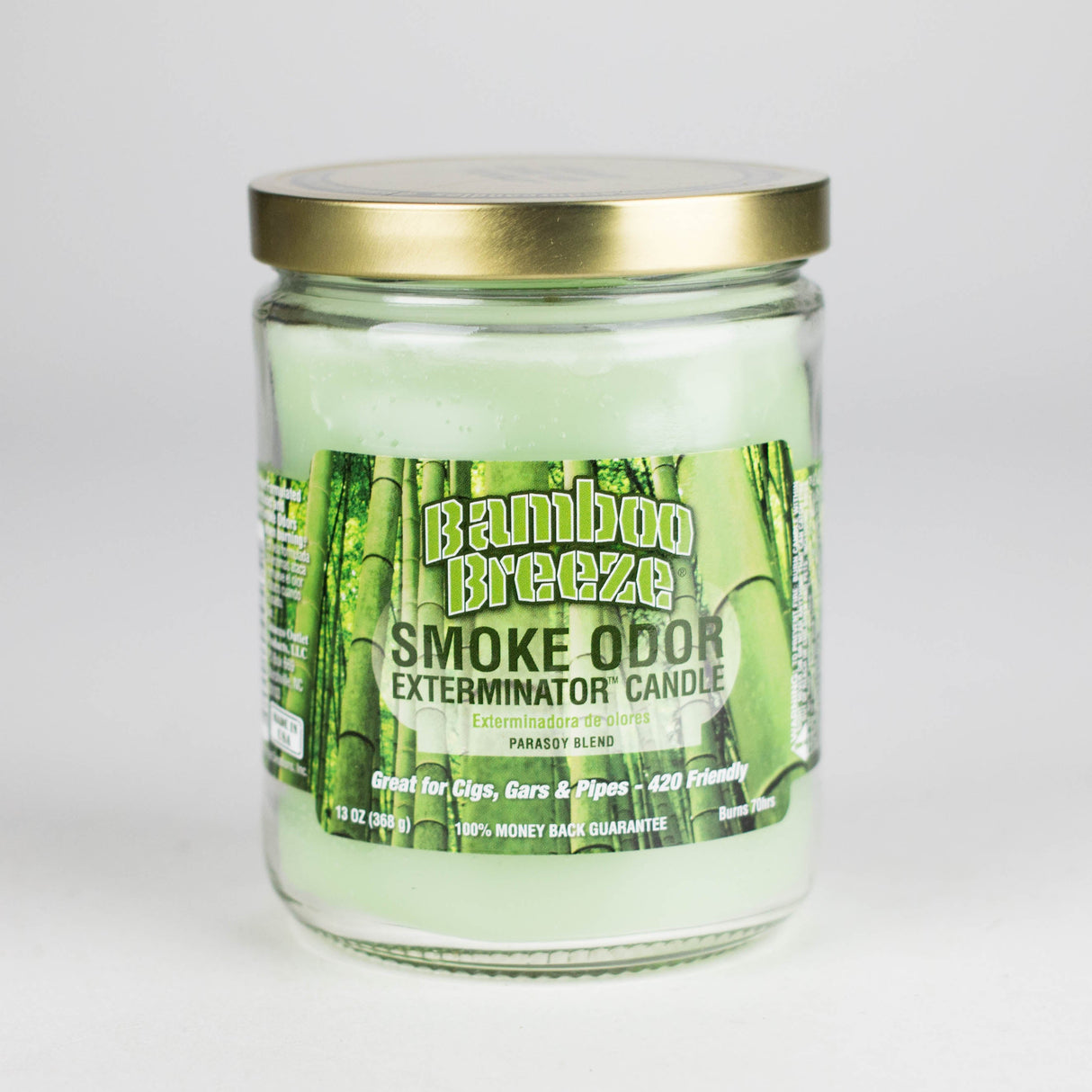 Smoke Odor | Candles Odor Eliminator 13oz Candle Smoking Cat Distribution Bamboo Breeze