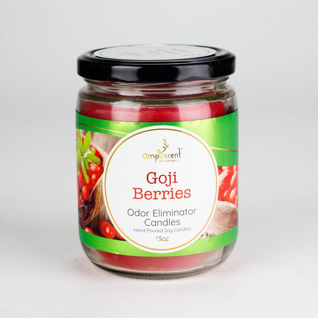 Ampliscent | Candles Odor Eliminator – 13oz Candle Canadian Distributor Goji Berries