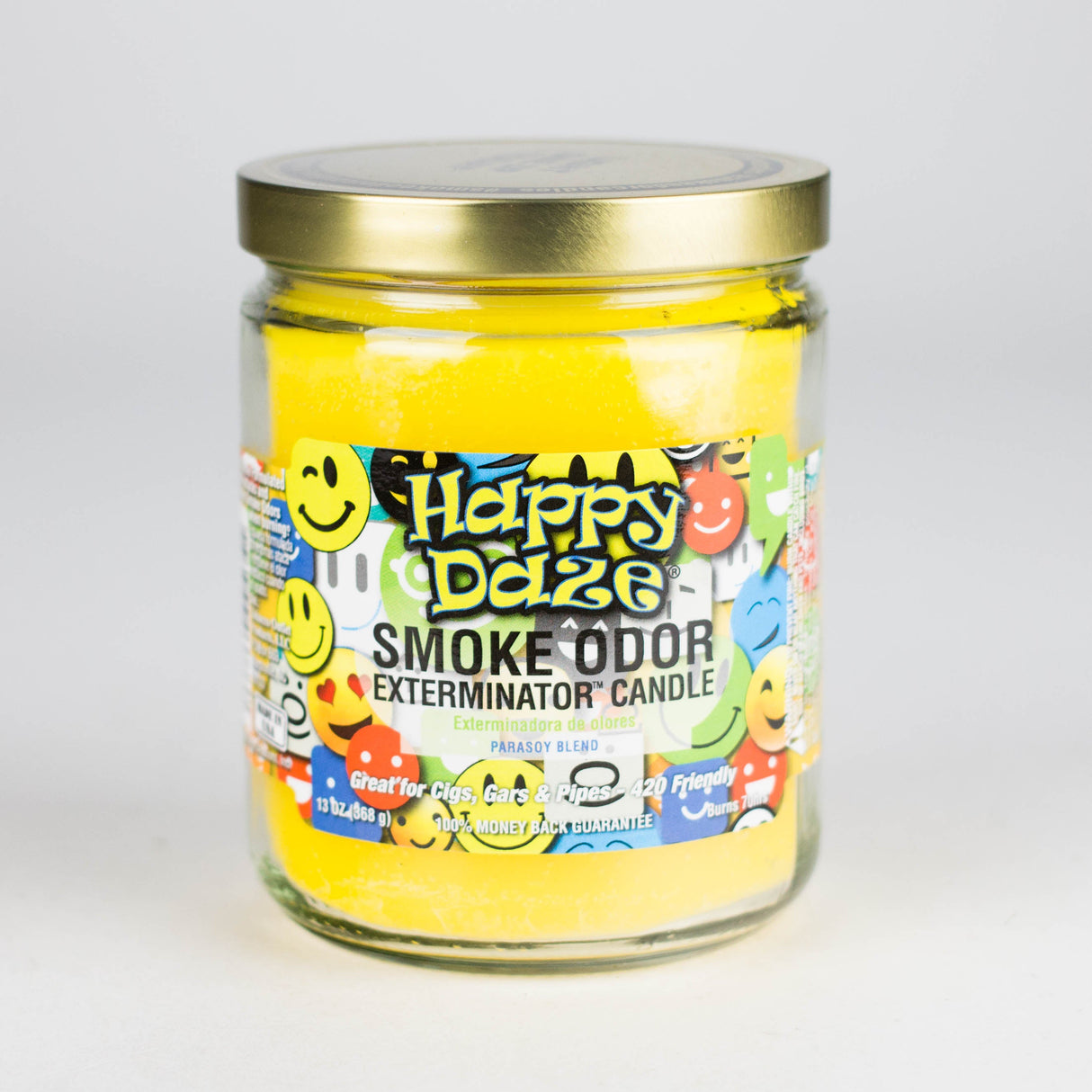 Smoke Odor | Candles Odor Eliminator 13oz Candle Smoking Cat Distribution Happy Daze