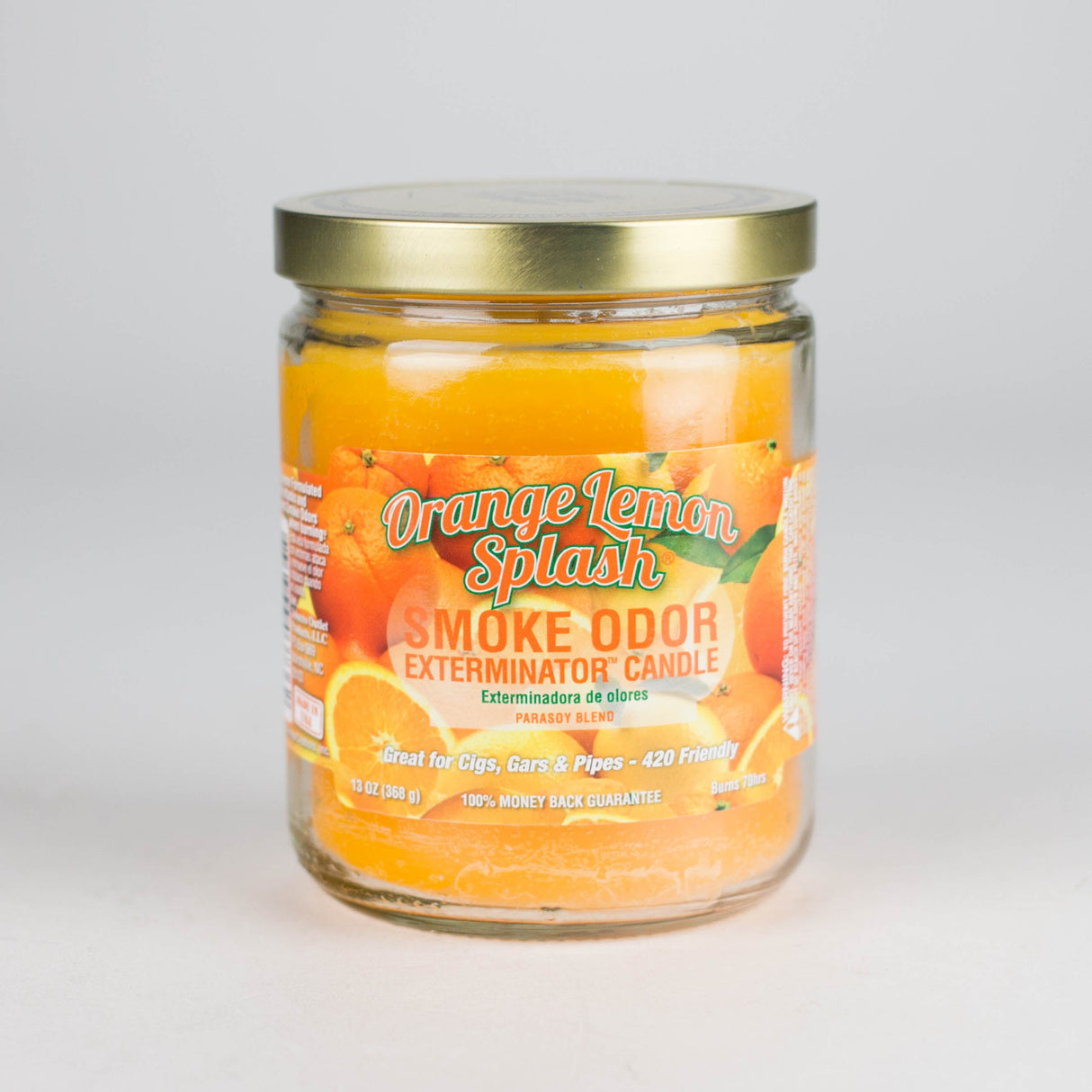 Smoke Odor | Candles Odor Eliminator 13oz Candle Smoking Cat Distribution Orange Lemon Splash