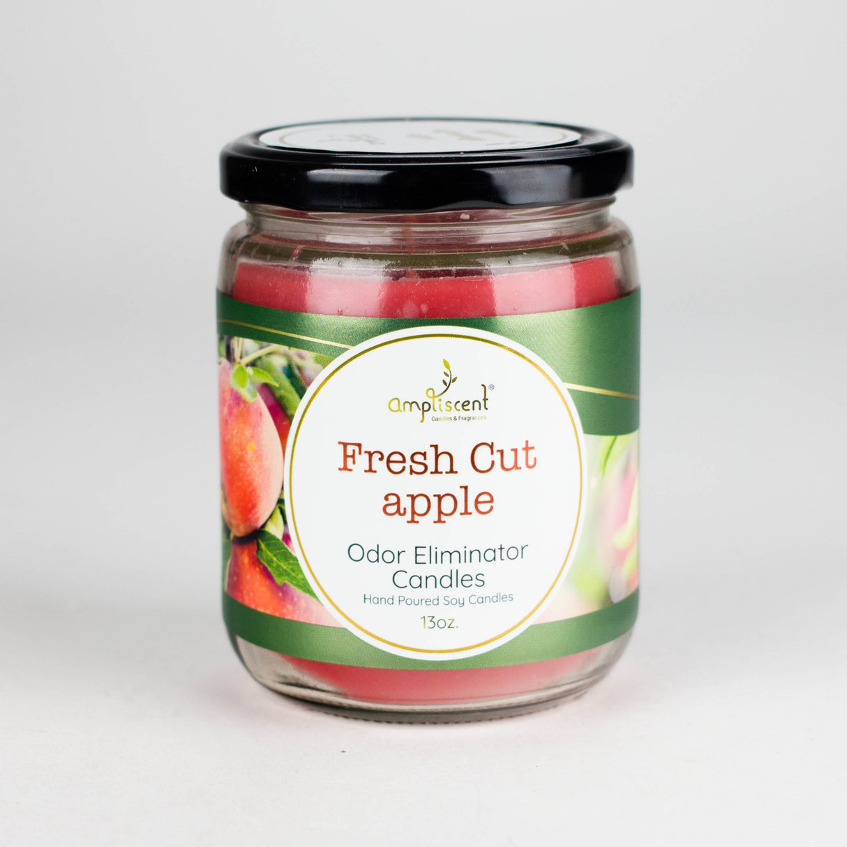 Ampliscent | Candles Odor Eliminator – 13oz Candle Canadian Distributor Fresh Cut Apple