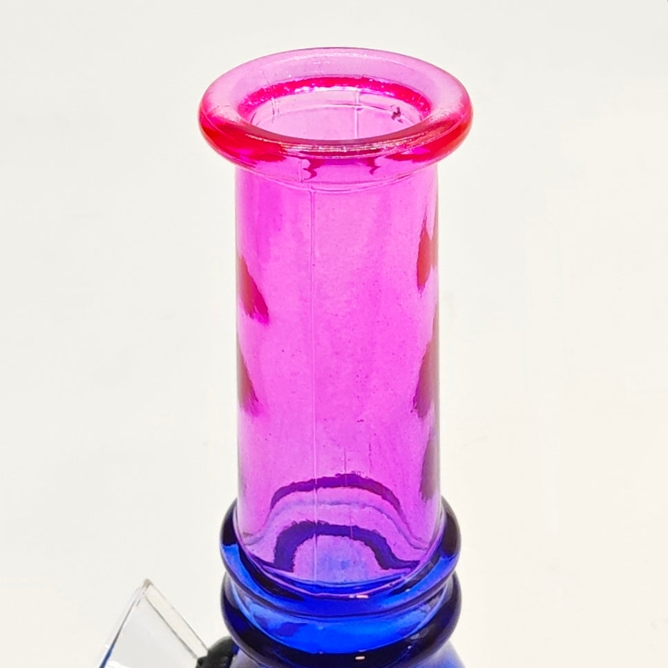 6" Colorful Gradient Beaker Waterpipe 10Pcs/Box Glass Bong Super Supplys Inc