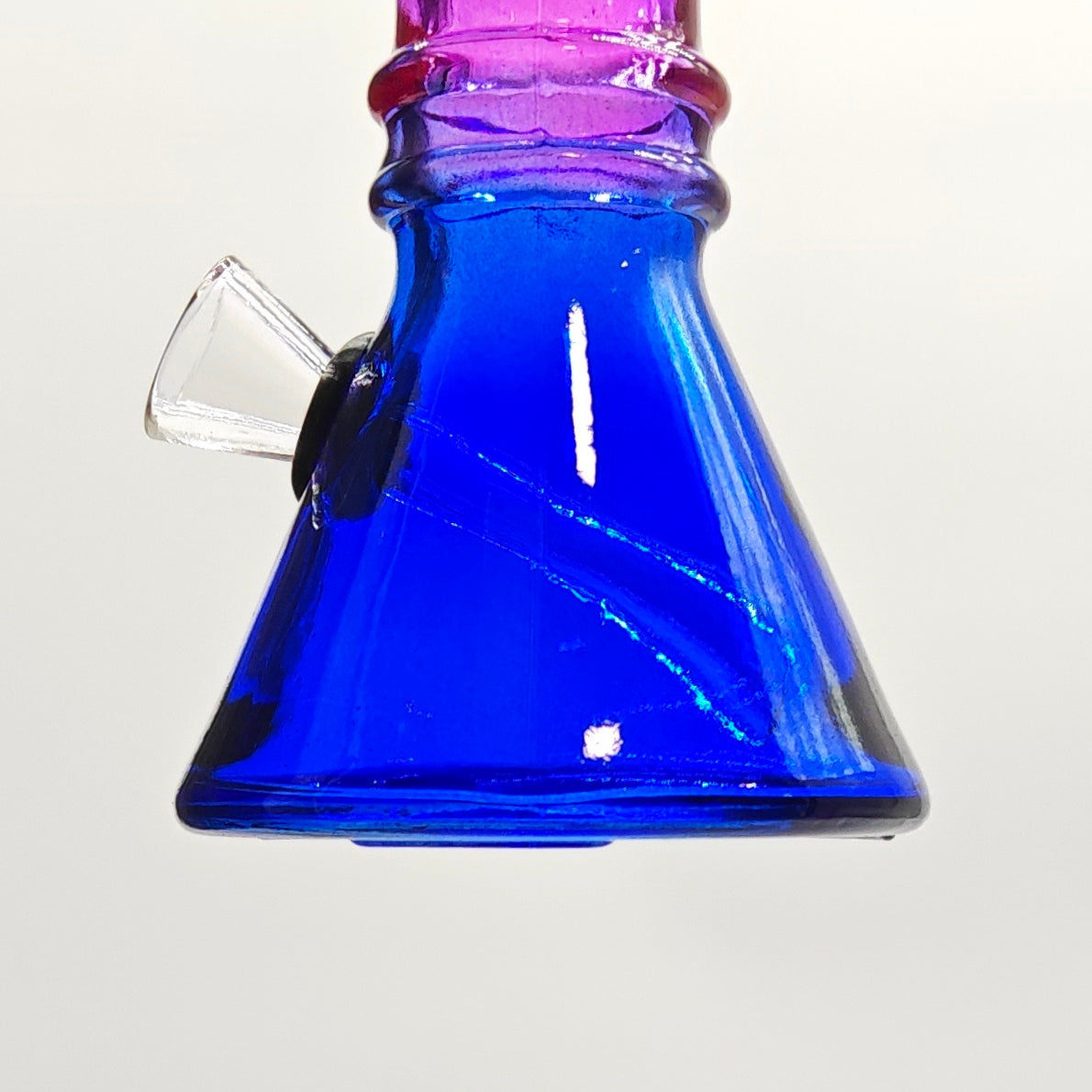 6" Colorful Gradient Beaker Waterpipe 10Pcs/Box Glass Bong Super Supplys Inc