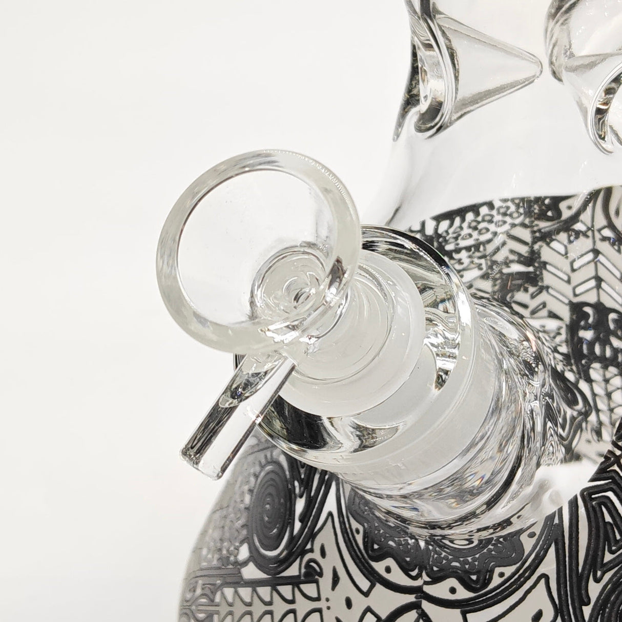 14" Glow in the dark 5mm Beaker Glass Bong Glass Bong Super Supplys Inc