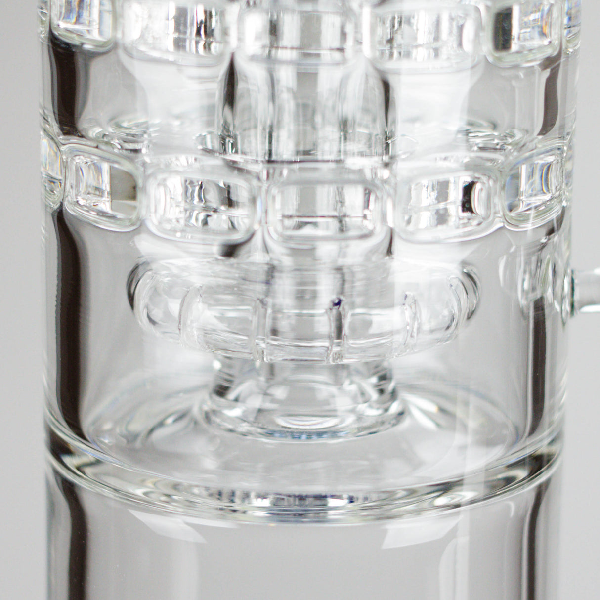 Armani Glass | 16" Double Percolator Bong – Premium Dual-Chamber Water Pipe Glass Bong RMG WHOLESALE