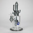 11.5" Cactus Glass Bong Glass Bong DY Glass