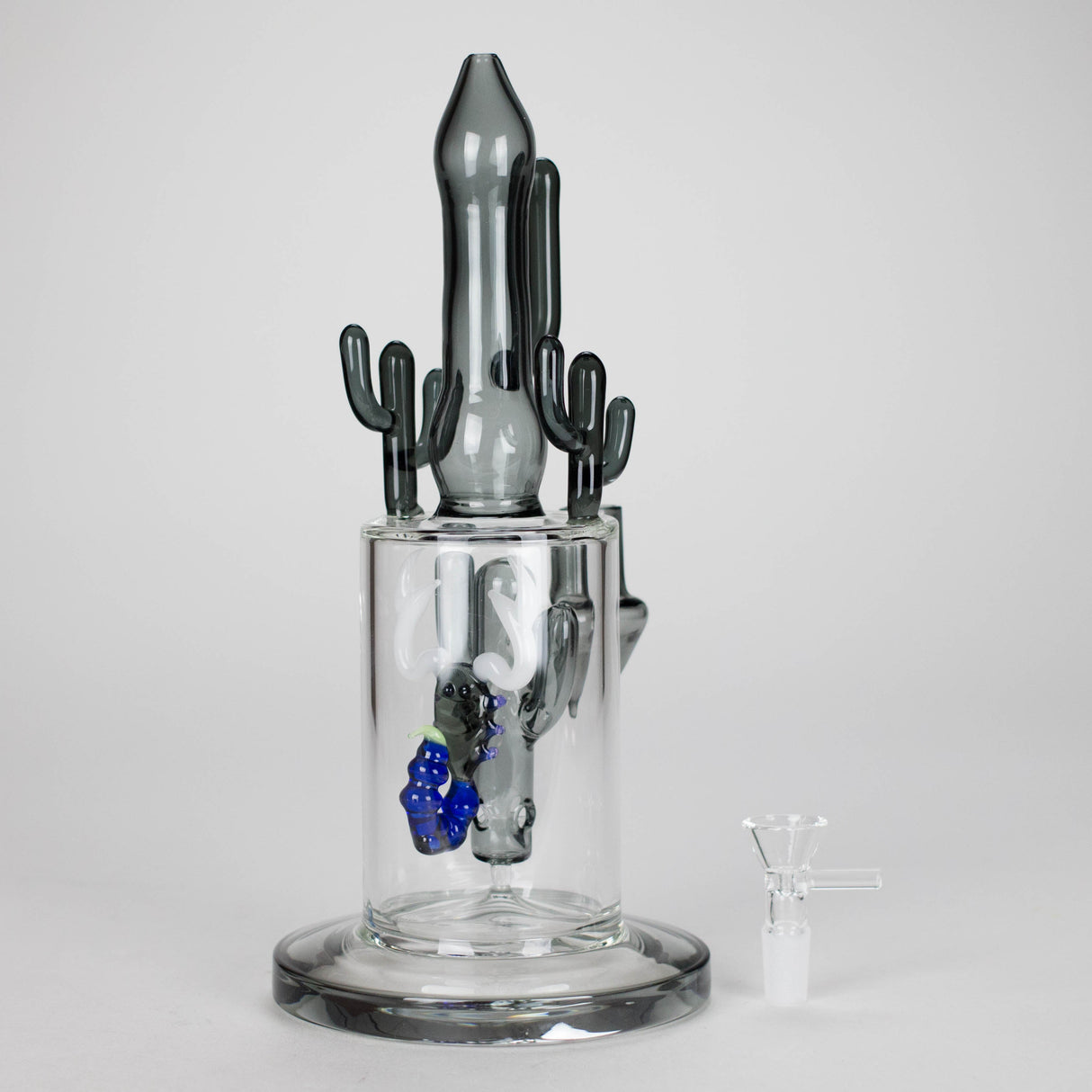 11.5" Cactus Glass Bong Glass Bong DY Glass