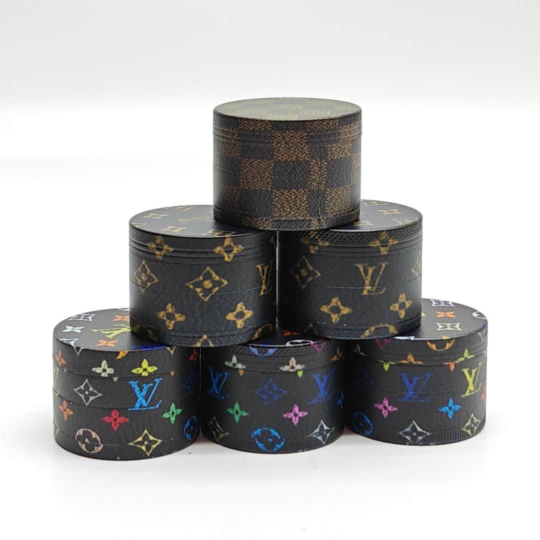 Dia 50mm*37mm Luxury Design Zinc Grinder Box of 12 Display Pack Super Supplys Inc