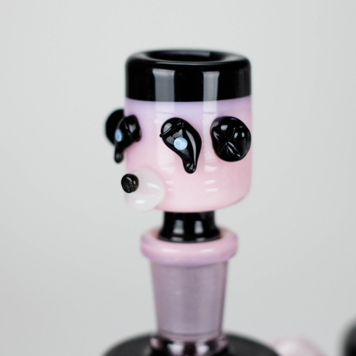 Cheech | 10" Panda Bong with Ash Catcher - CHE-232 Glass Bong Smoking Cat Distribution