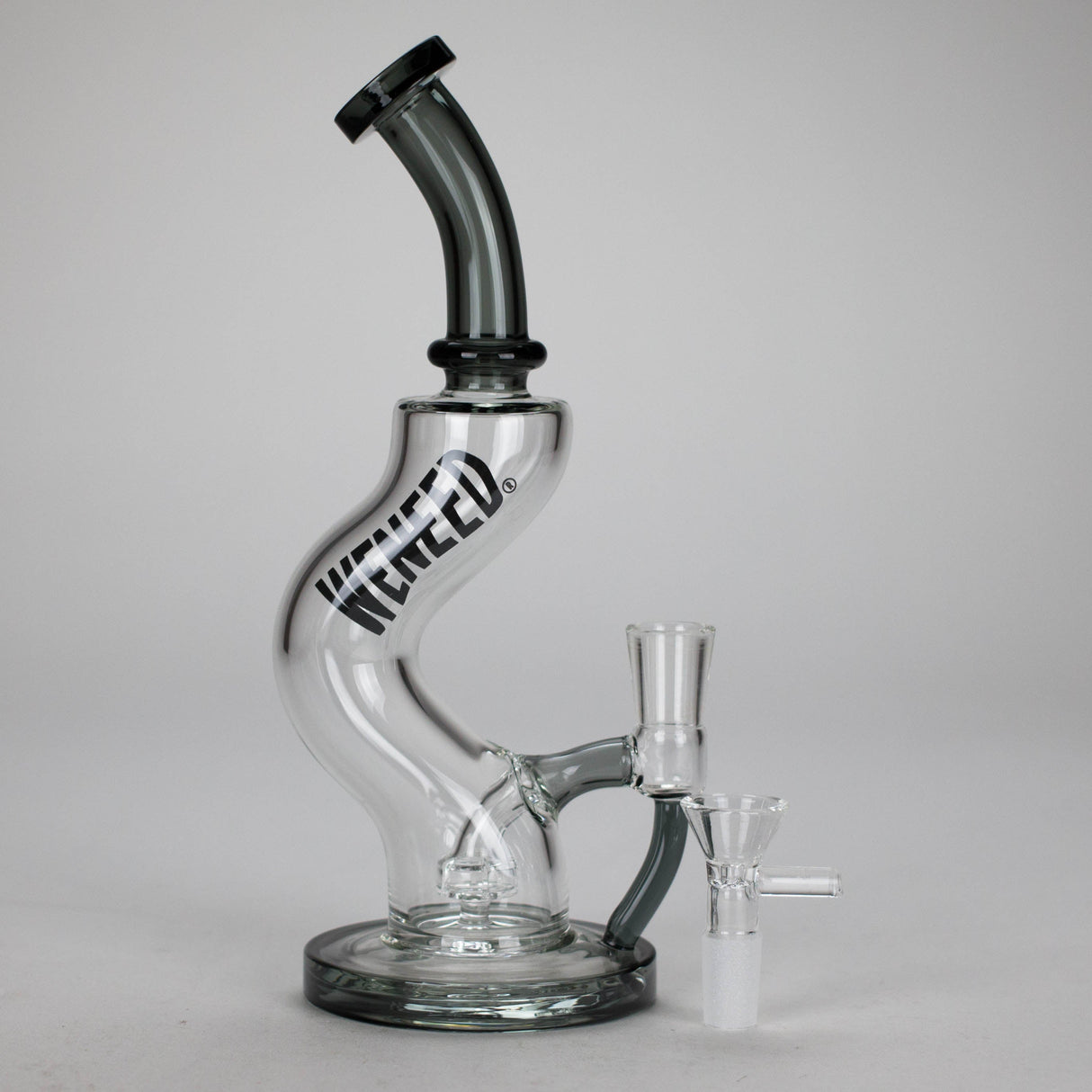 WENEED | 9.5" TwistLine Glass Bong Glass Bong WENEED®