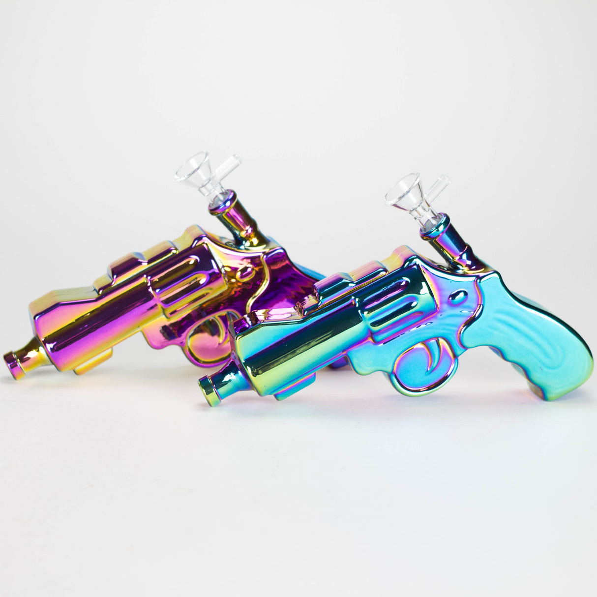 8" Loud Revolver Glass Bong Glass Bong JJ Distribution