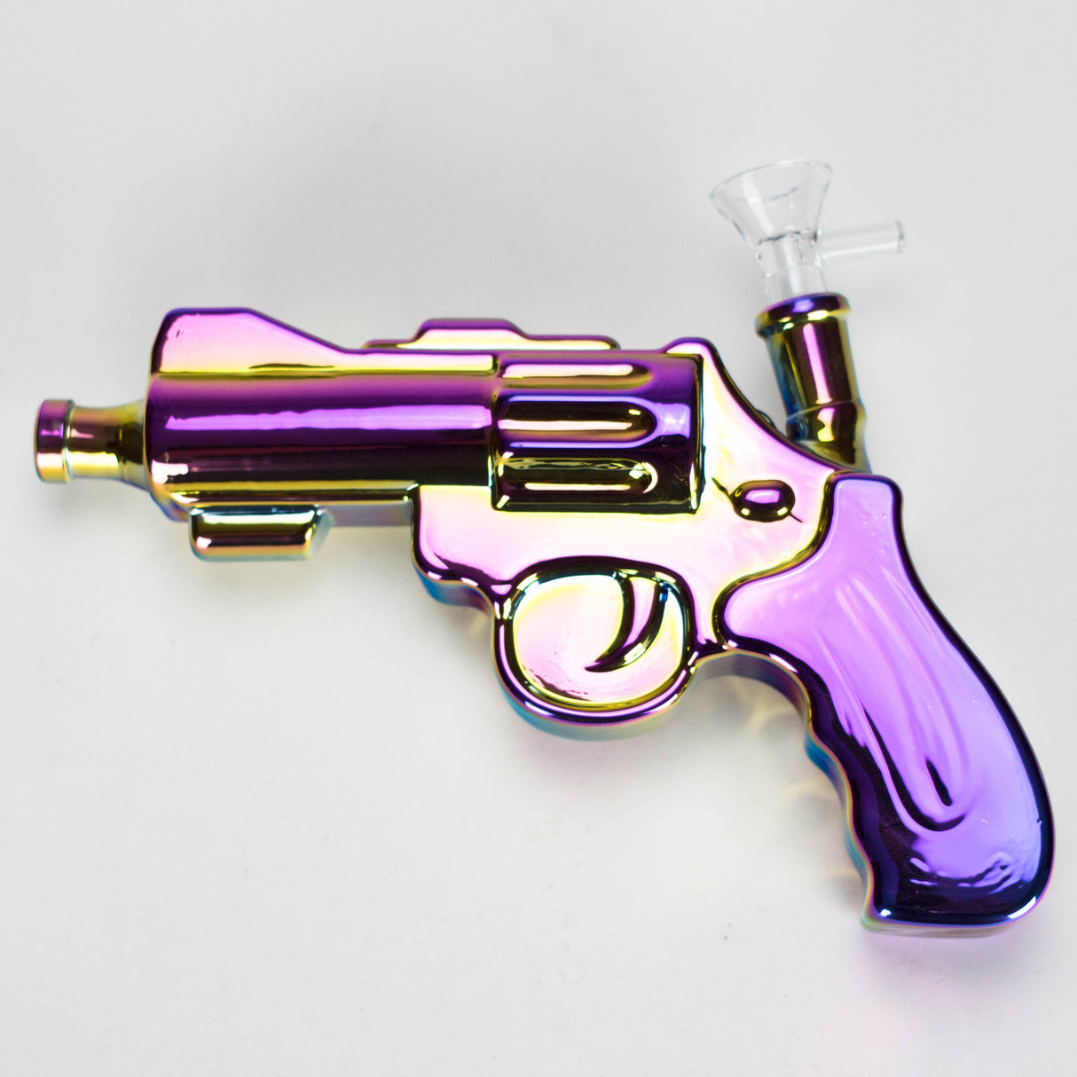 8" Loud Revolver Glass Bong Glass Bong JJ Distribution Purple