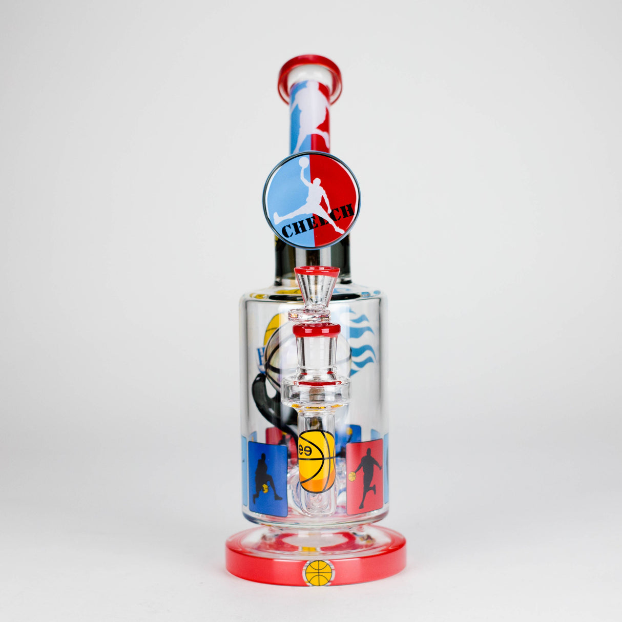 Cheech | 12″ Dunked Out Basketball Bong – CHE‑360 Glass Bong Smoking Cat Distribution