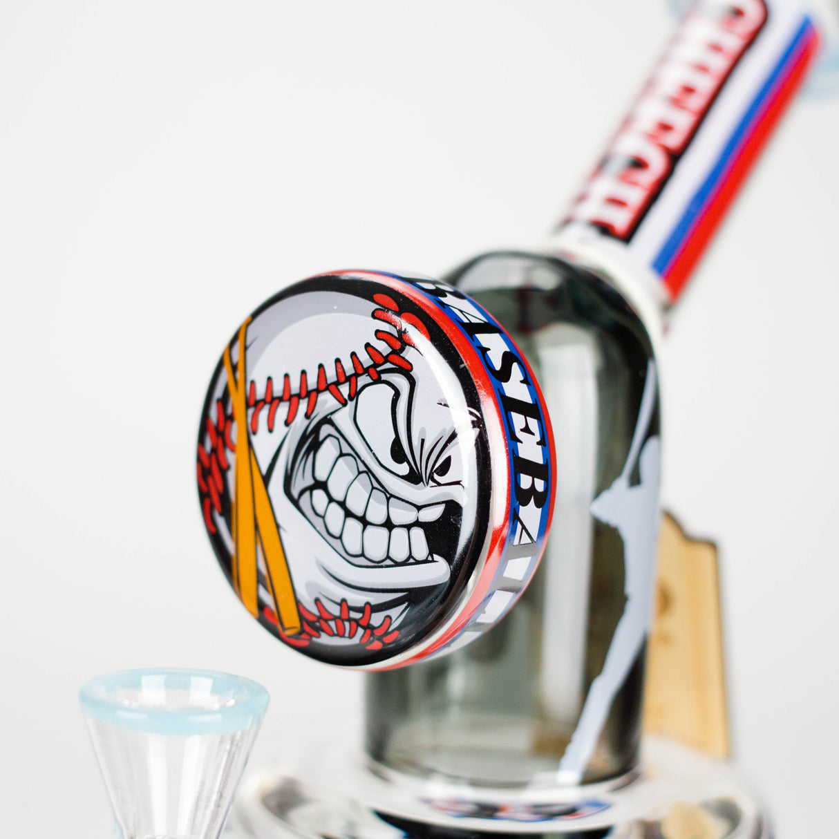 Cheech | 12″ Homerun Derby Baseball Bong – CHE‑361 Glass Bong Smoking Cat Distribution