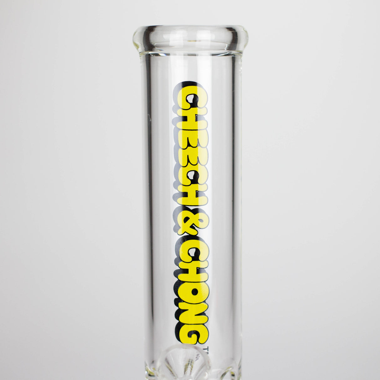 Cheech & Chong® Glass | 12" Tall Bloat On Canteen Base Water Pipe Glass Bong West Coast Gifts