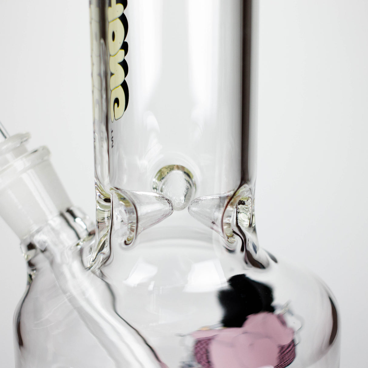 Cheech & Chong® Glass | 12" Tall Bloat On Canteen Base Water Pipe Glass Bong West Coast Gifts