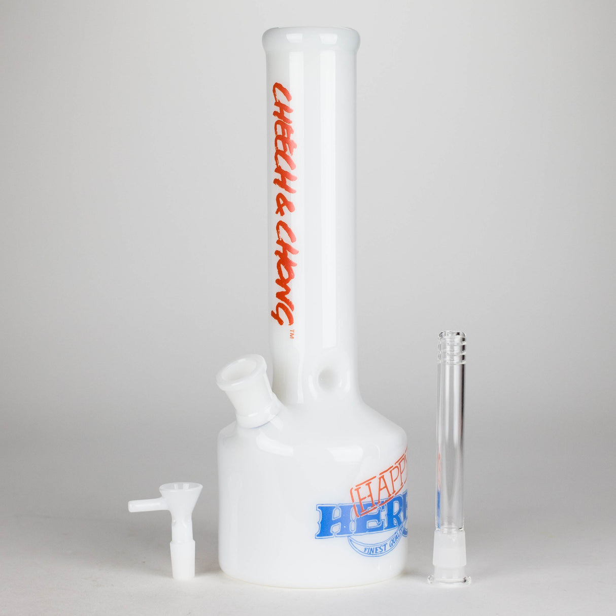 Cheech & Chong® Glass | 12" Tall Nice Dreams Canteen Base Water Pipe Glass Bong West Coast Gifts