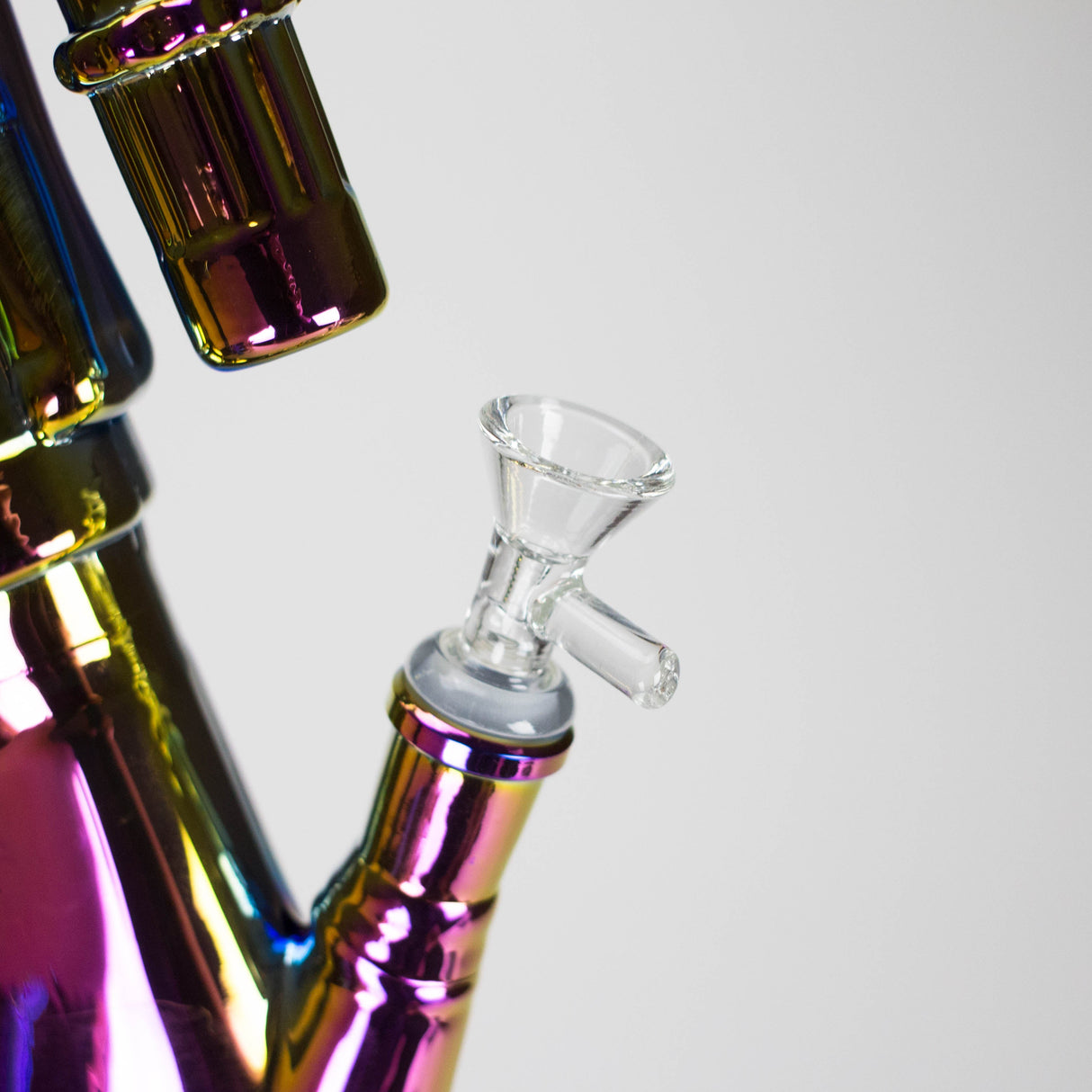 23.5" Chrome Rifle Glass Bong Glass Bong JJ Distribution