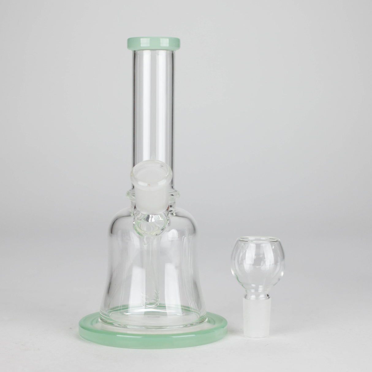 8" Glass Water Pipe | Durable & Compact – Assorted Colors Glass Bong RMG WHOLESALE