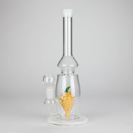 13" Glass Water Pipe with Pineapple Diffuser -Assorted Colors Glass Bong RMG WHOLESALE