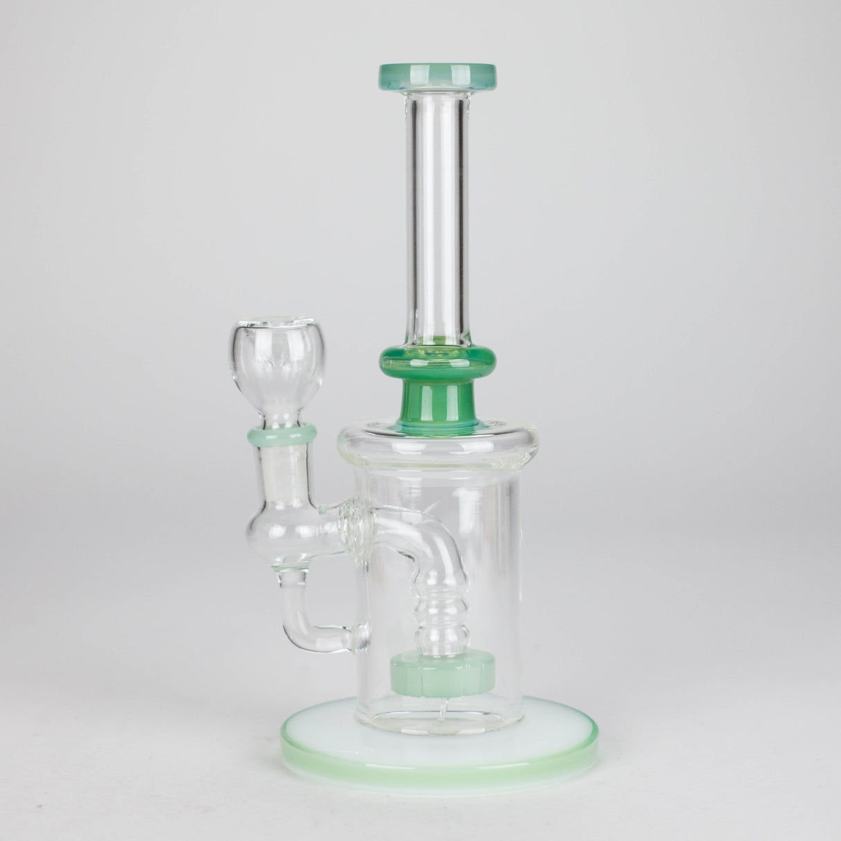 8" Glass Water Pipe with Showerhead Diffuser – Assorted Colors Glass Bong RMG WHOLESALE