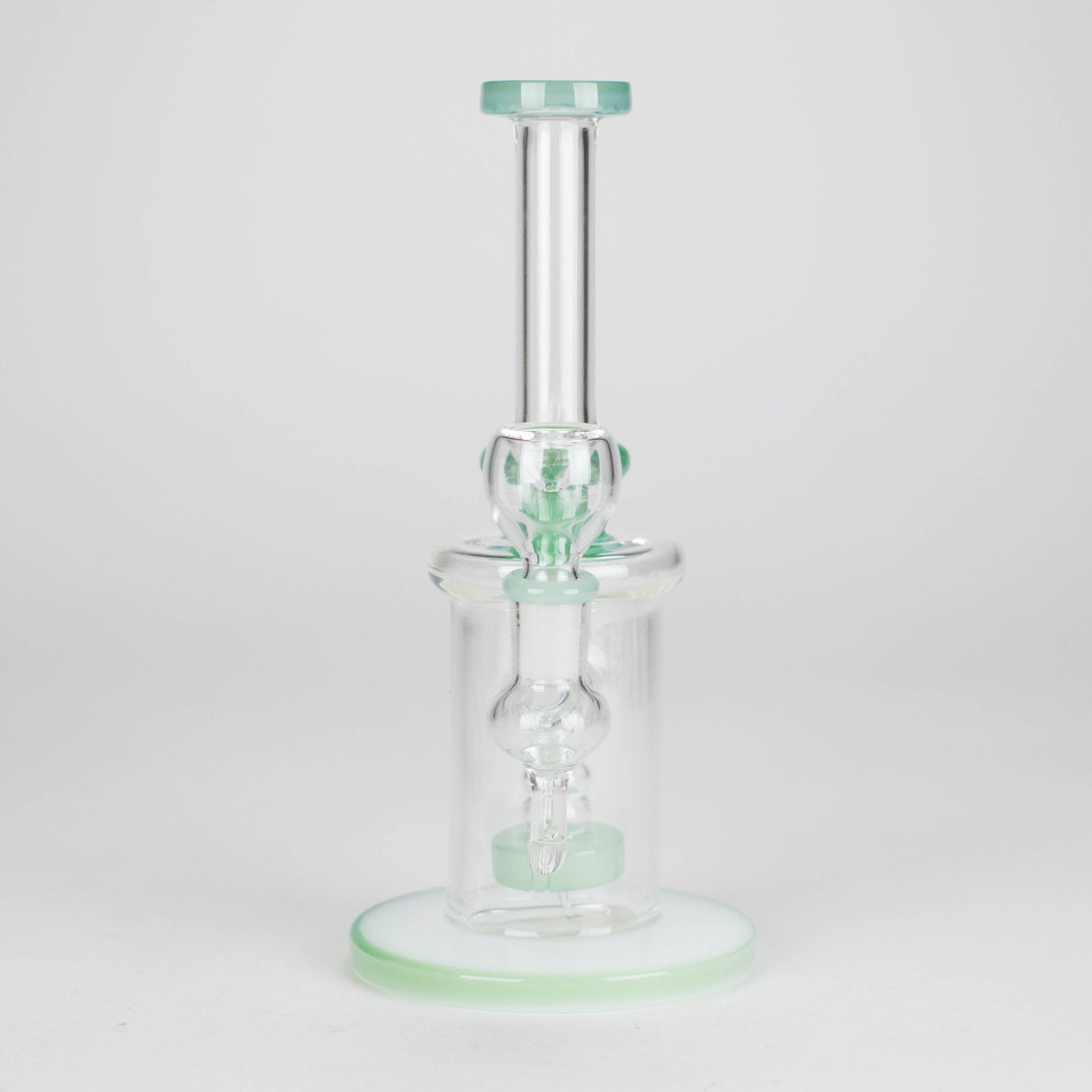 8" Glass Water Pipe with Showerhead Diffuser – Assorted Colors Glass Bong RMG WHOLESALE