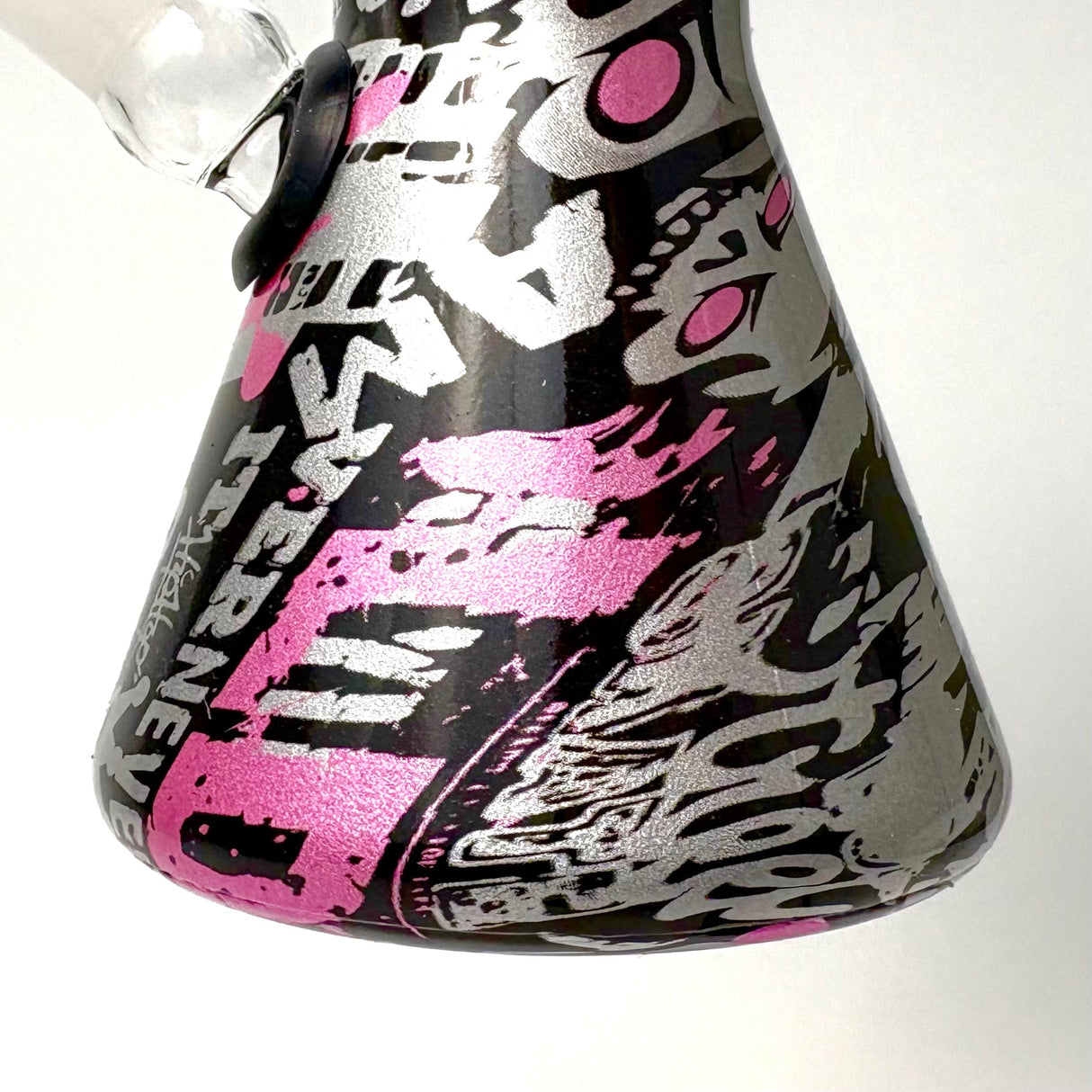 8.5" 5mm Hydrographic Glass Beaker Bong-1 Glass Bong Super Supplys Inc