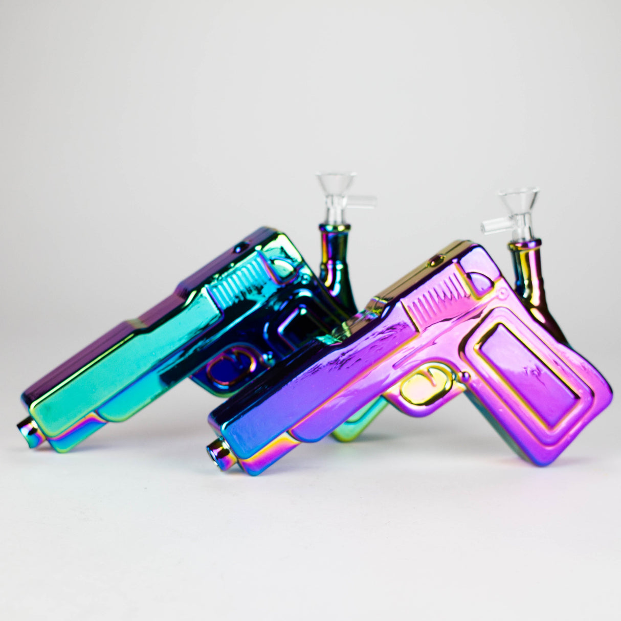 8.5" Loud Pistol Glass Bong Glass Bong JJ Distribution