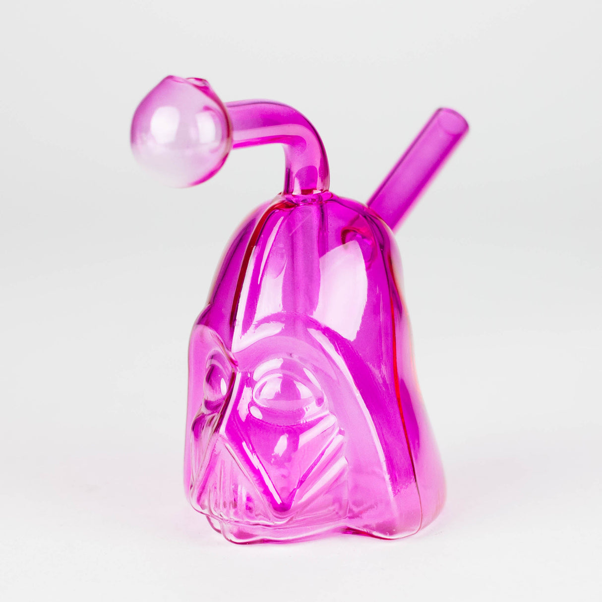 5" Galactic Glow Oil Burner Glass Rig JJ Distribution Purple