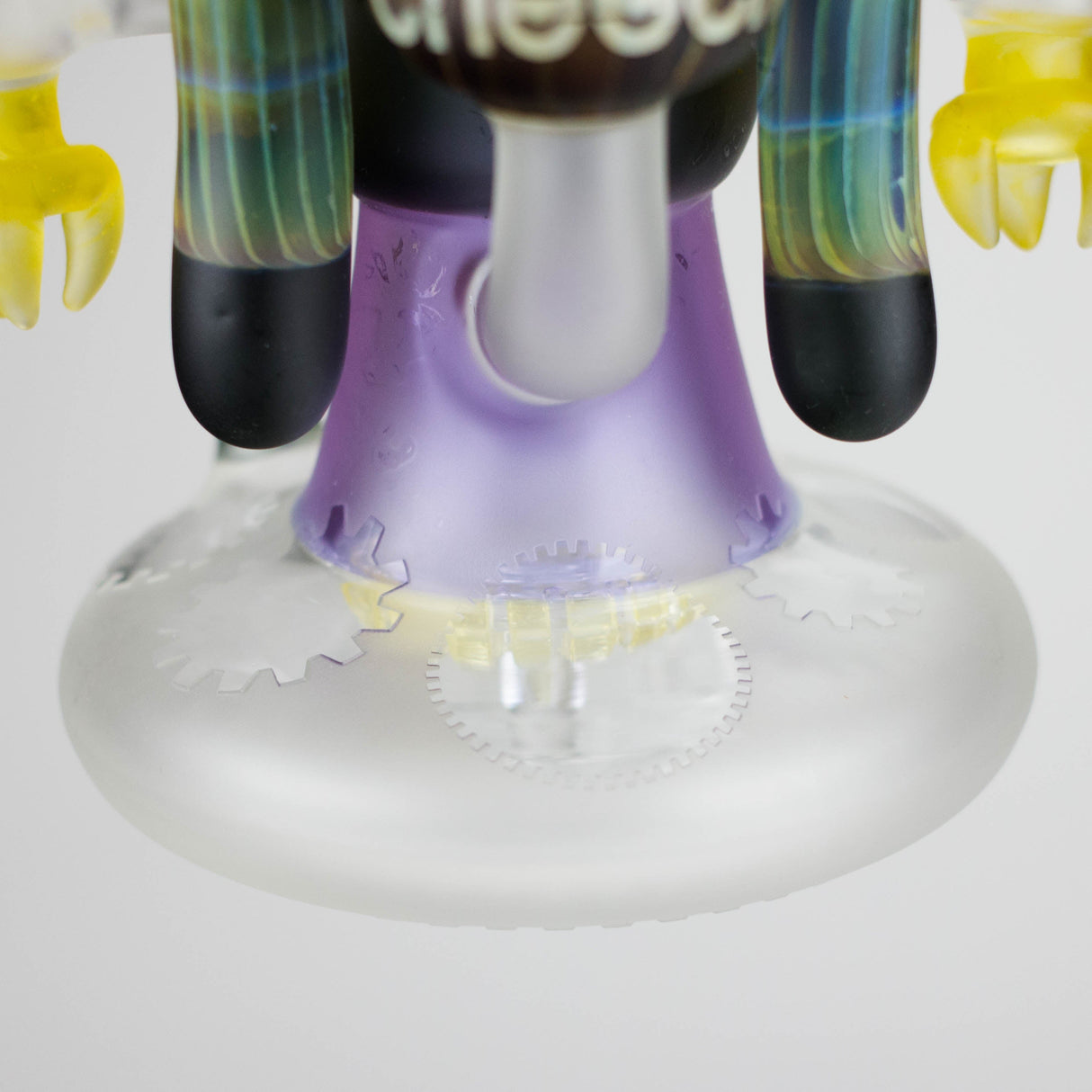 Cheech | 12″ AI Bubble Bot Deluxe bong – CHE‑30x Glass Bong Smoking Cat Distribution