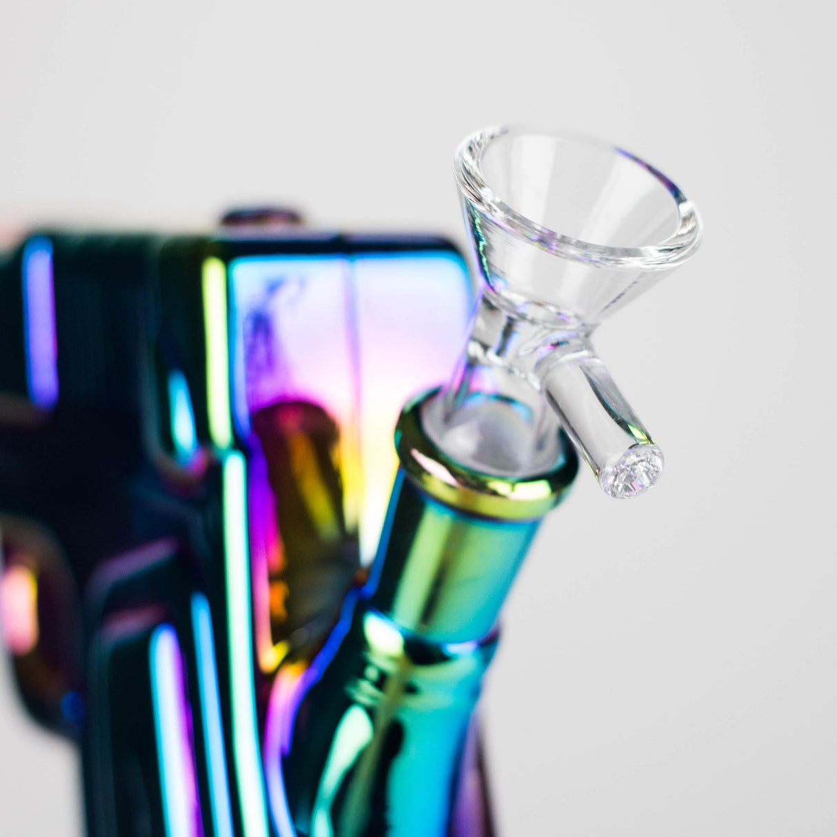 8.5" Loud Pistol Glass Bong Glass Bong JJ Distribution