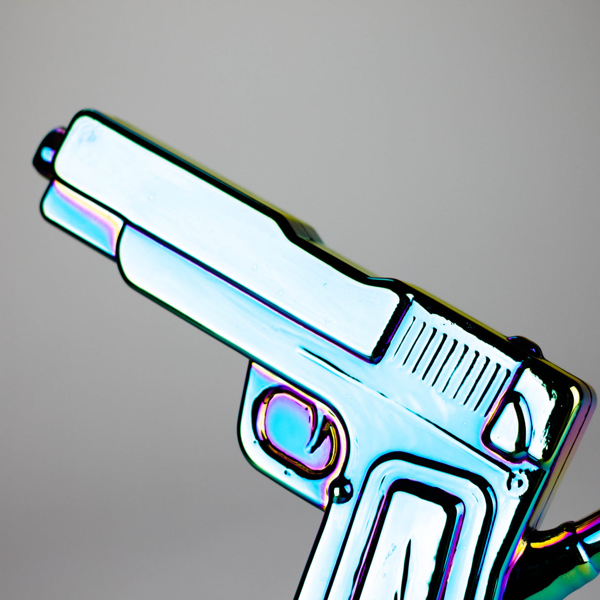 8.5" Loud Pistol Glass Bong Glass Bong JJ Distribution