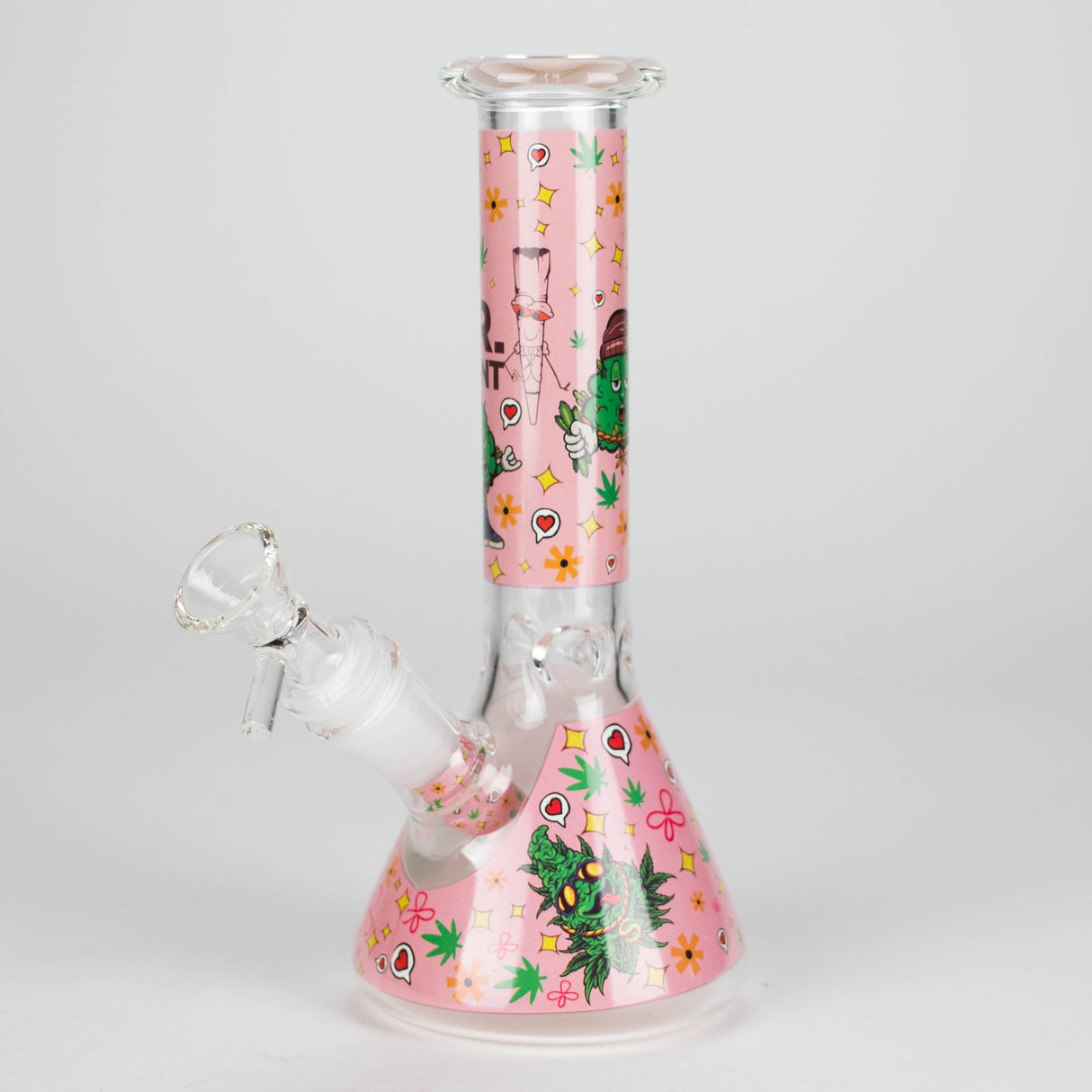 10-in-1 Smoke Set with Mr. Joint Design – Complete Smoking Kit Glass Bong 777 Smoke