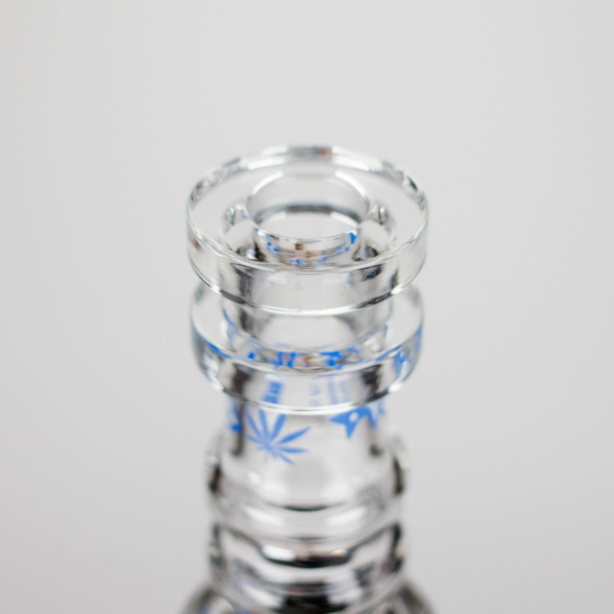 6.5" Gorillux Glow in the dark Glass Bong Glass Bong DY Glass