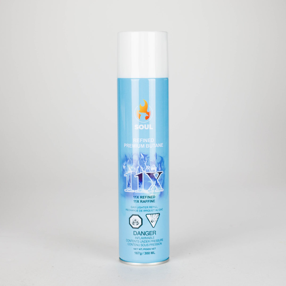 Soul | 11X Refined Premium Butane - 300ml- Pack of 12 Butane · Fluid ONE