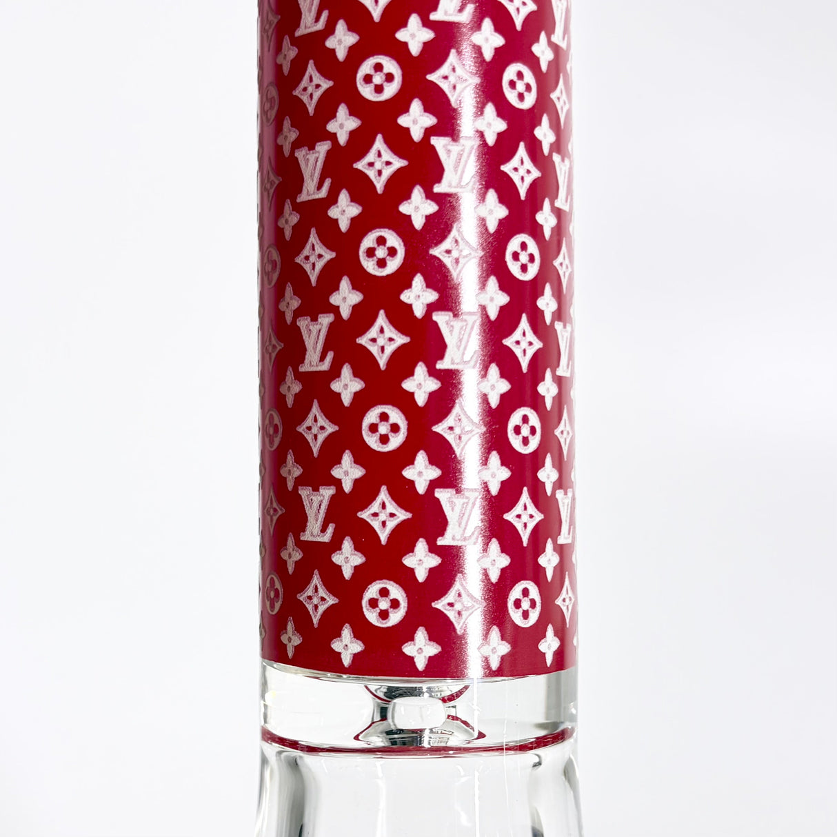 New Design 20" Stylish Designed 9mm Glow in the dark Glass Bong Glass Bong Super Supplys Inc