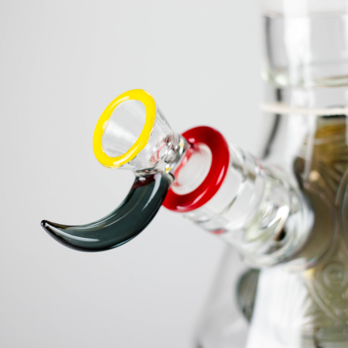 Cheech Glass | 23" Vector Pattern Beaker-in-Beaker Build-a-Bong – CHE-152 Glass Bong Smoking Cat Distribution