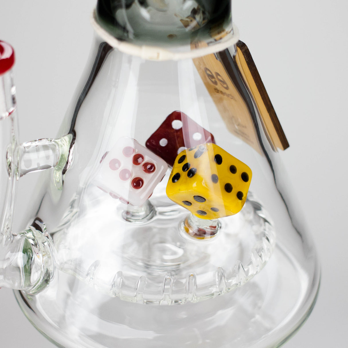 Cheech Glass | 15" Bet It All on Roulette Waterpipe – CHE-375 Glass Bong Smoking Cat Distribution