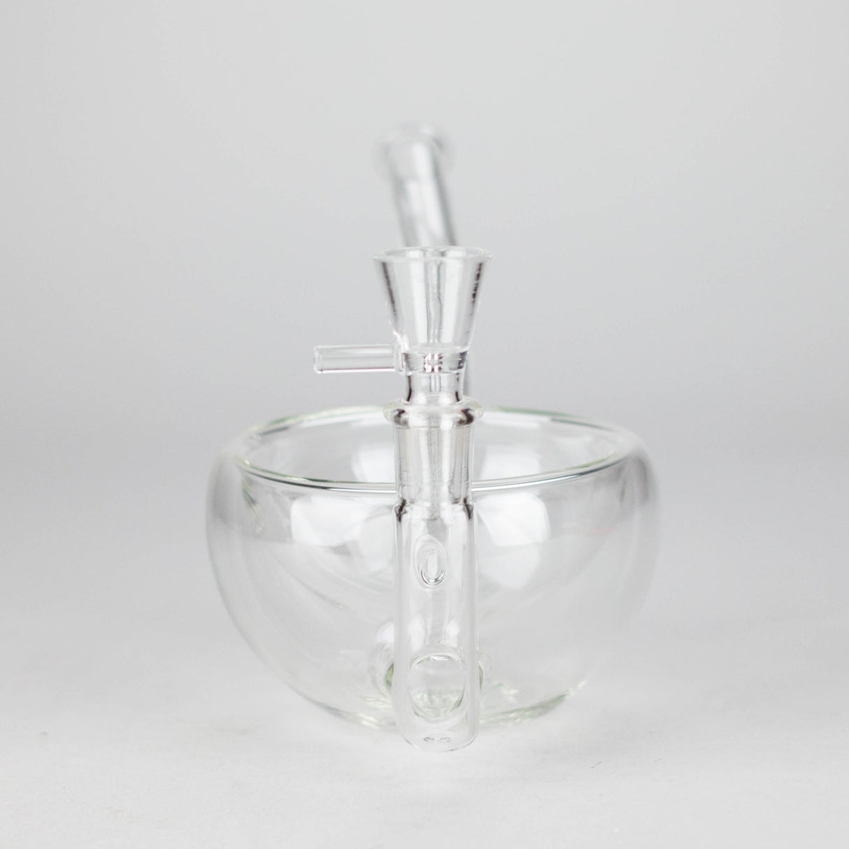 Clear Katora Water Pipe – Unique Bowl-Style Design with 14mm Joint Glass Bong RMG WHOLESALE