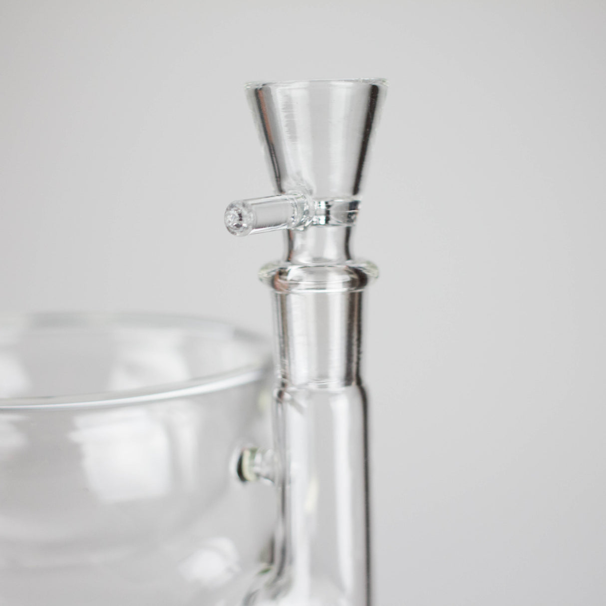 Clear Katora Water Pipe – Unique Bowl-Style Design with 14mm Joint Glass Bong RMG WHOLESALE