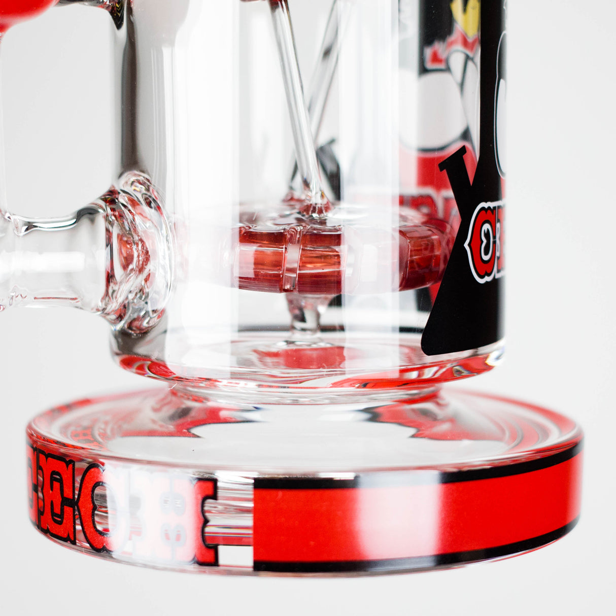 Cheech Glass | 12" Classic High Time Tube Bong – CHE-358 Glass Bong Smoking Cat Distribution