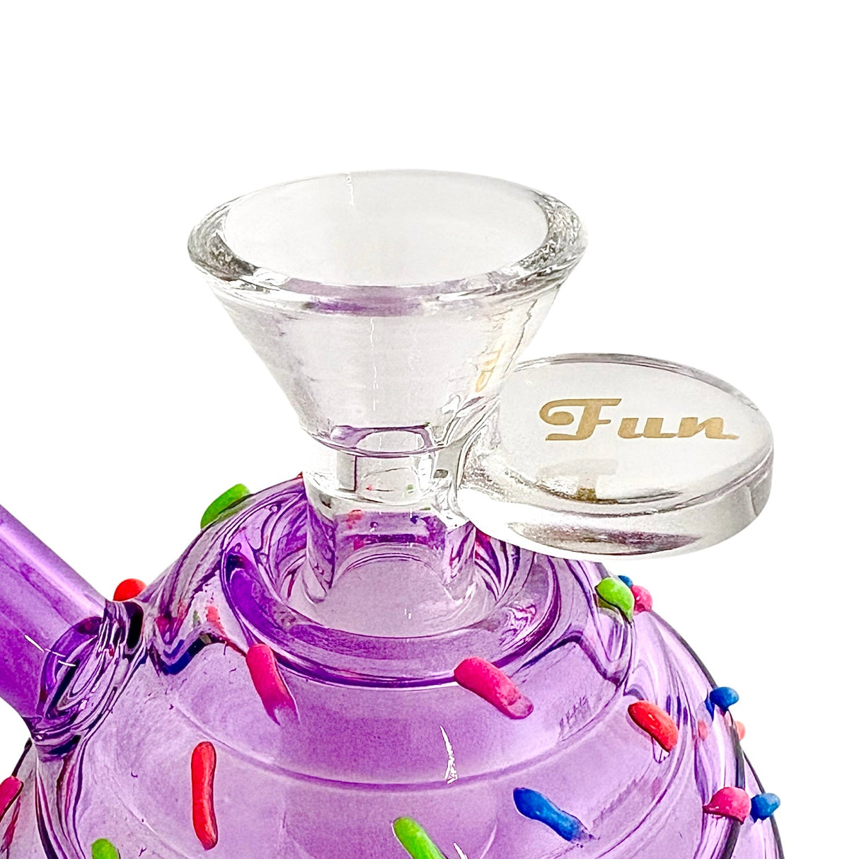 5-3/4" Milkshake Design Glass Bong Glass Bong Fortune