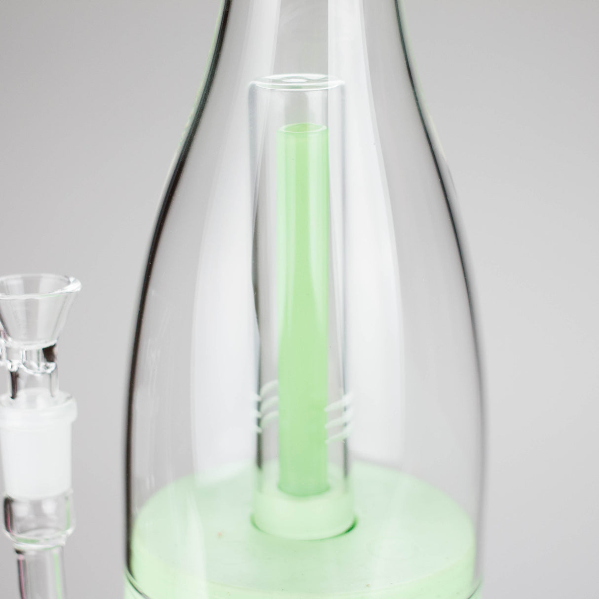 12" Easy-Clean Bird Bong – Removable Percolator | 14mm Bowl Joint Glass Bong 777 Smoke