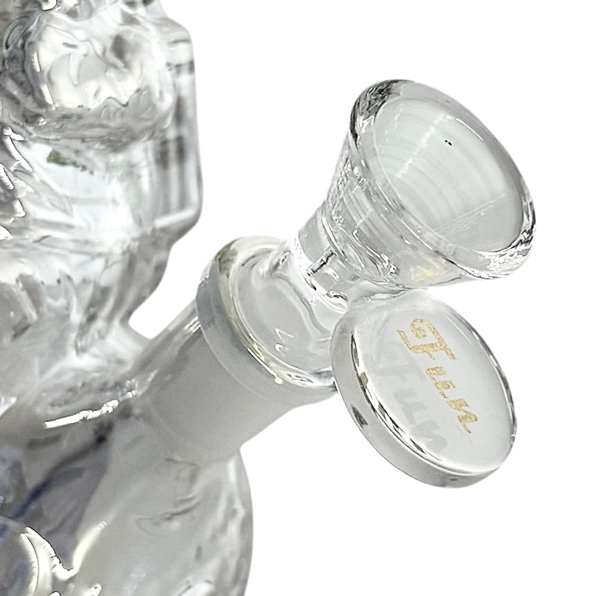 6" Astronaut Design Electroplate Glass Bong – Compact & Stemless Glass Bong Fortune