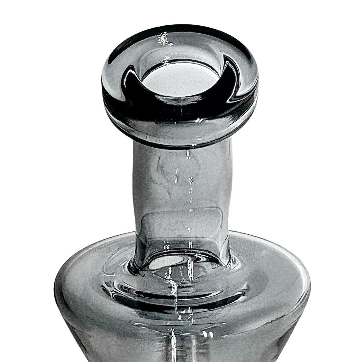 6" Hourglass Electroplate Glass Bong – Compact & Stemless Glass Bong Fortune