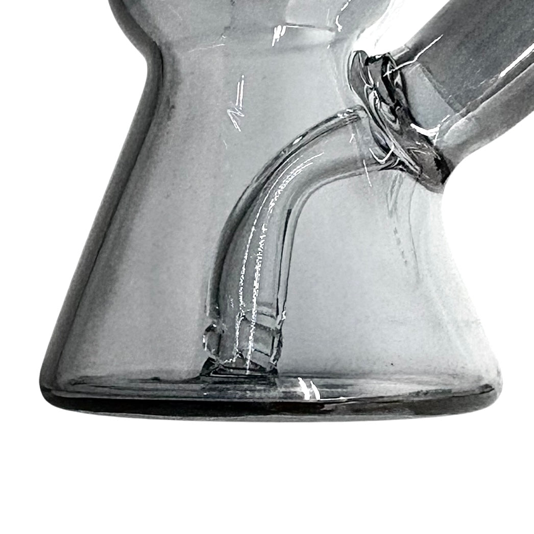 6" Hourglass Electroplate Glass Bong – Compact & Stemless Glass Bong Fortune