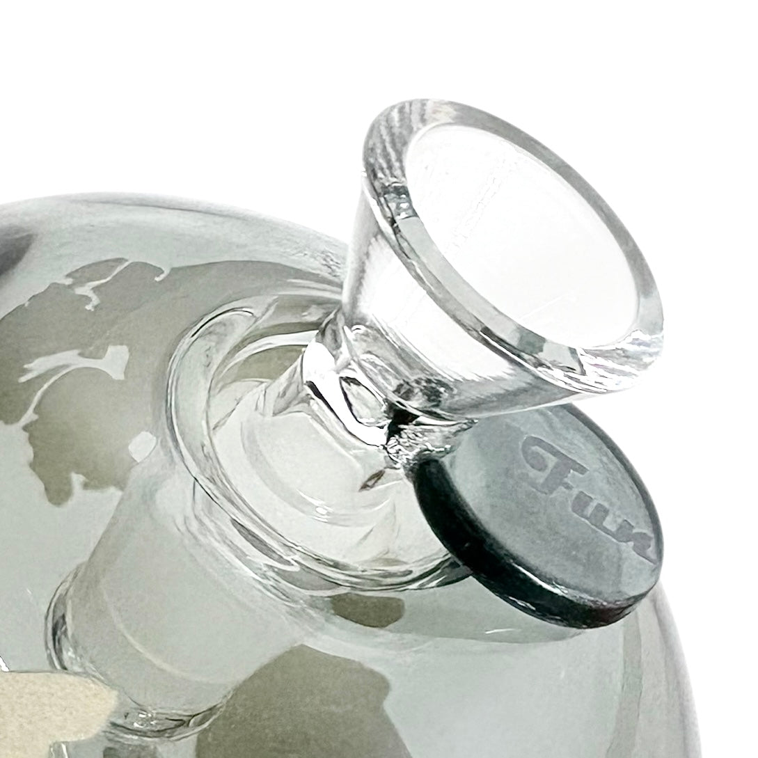 7-1/2" Globe-Shaped Glass Bong Glass Bong Fortune