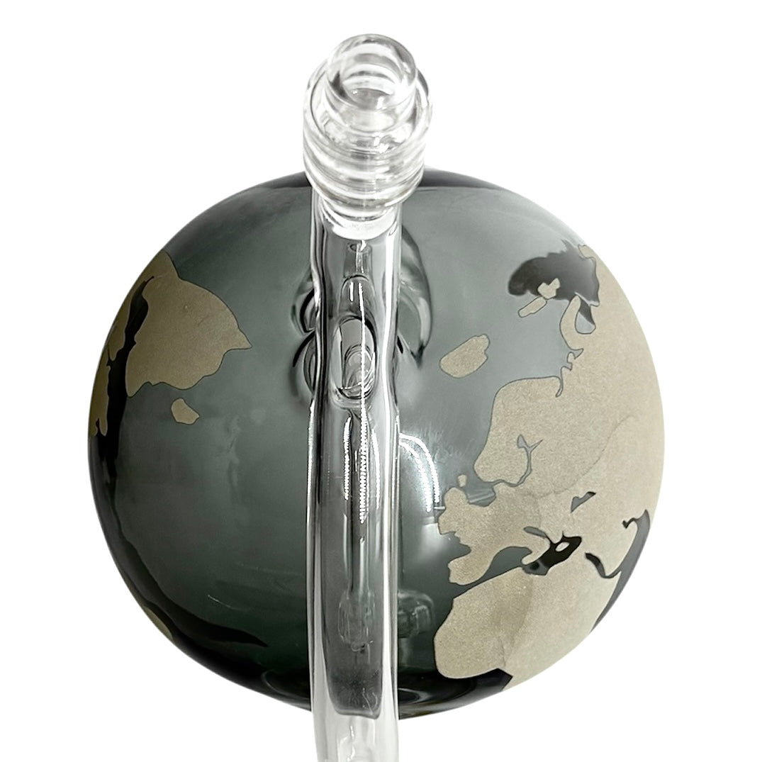 7-1/2" Globe-Shaped Glass Bong Glass Bong Fortune