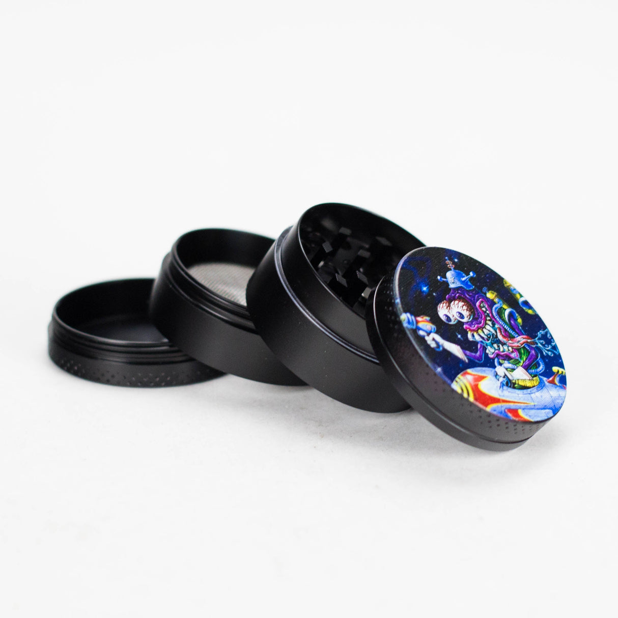 5-in-1 Metal Pipe Smoke Set – Cartoon Design Bundle 777 Smoke